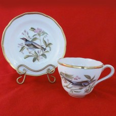 Spode Audubon California Jay Cup & Cuvier's Regulus Saucer