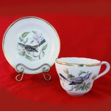 Spode Audubon Northern Shirk Cup & Clay Sparrow Saucer