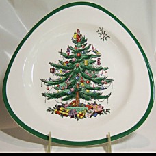 Spode Christmas Tree triangular 10" Plate
