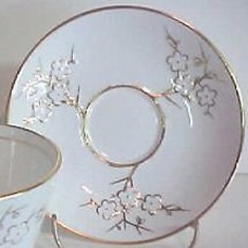Spode Geisha Gold Saucer 5.75" diameter