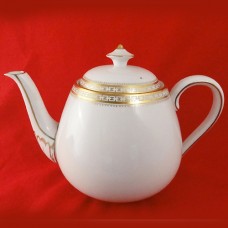 Spode Golden Bracelet Tea Pot 6" tall