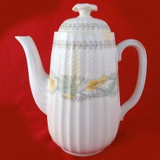Spode Golden Meadow Coffee Pot 8.5 inches tall