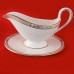 Spode Golden Trellis Gravy Boat & Stand