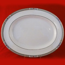 Spode Golden Trellis Platter 13" Long