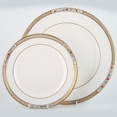 Spode Golden Trellis Saucer 5.5" diameter