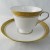 Spode Mandarin Gold Cup & Saucer 3" tall