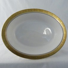 Spode Mandarin Gold Open Vegetable 9.5 inches long
