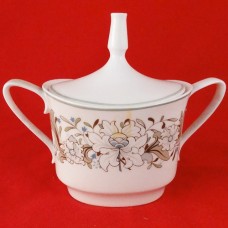 Spode Milkwood Covered Sugar 5.75" tall