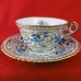 Spode Regency Blue & Gold Y6170 Cup & Saucer