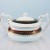 Spode Viscount Y8154 Covered Sugar 4" tall