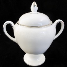 ST. MORITZ by Wedgwood Covered Sugar Bowl 5.8" tall