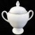 ST. MORITZ by Wedgwood Covered Sugar Bowl 5.8" tall