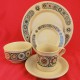 Staffordshire Kiln Craft BACCHUS 5 Piece Setting with soup