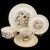 Staffordshire Kiln Craft BRAMBLE 5 Piece Place Setting