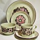 Staffordshire Kiln Craft FESTIVAL 5 Piece Place Setting England