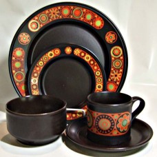 Staffordshire Kiln Craft HERMES 42 Piece Set England Staffordshire Kiln Craft HERMES 42 Piece Set England