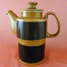 Stavangerflint Bilde/Amber Coffee Pot 8 inches tall