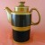 Stavangerflint Bilde/Amber Coffee Pot 8 inches tall
