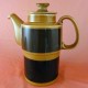 Stavangerflint Bilde/Amber Coffee Pot 8 inches tall