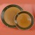 Stavangerflint Bilde/Amber Dinner Plate 10.25 diameter