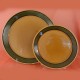 Stavangerflint Bilde/Amber Dinner Plate 10.25 diameter