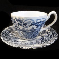 THE HUNTER by Myott Tea Cup & Saucer 
