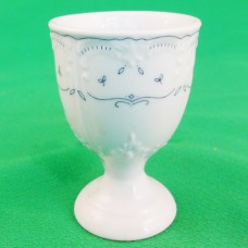 Tirschenreuth Fleur de Lis Egg Cup 2.75" tall