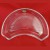Val St. Lambert Margaret crystal crescent salad plate