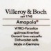 Villeroy & Boch AMAPOLA Bread & Butter Plate 6.5" 