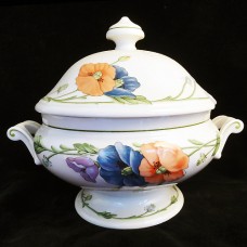 Villeroy & Boch AMAPOLA Covered Soup Tureen 10.75" dia. NEW NEVER USED Made in Germany Villeroy & Boch AMAPOLA Covered Soup Tureen 10.75" dia. NEW NEVER USED Made in Germany