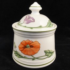 Villeroy & Boch AMAPOLA Covered Sugar Bowl 4.5" NEW NEVER USED Made in Germany