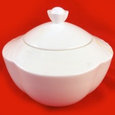 Villeroy & Boch Arco Weiss (White) Covered Sugar Bowl