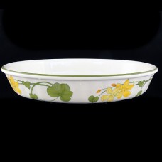 Villeroy & Boch GERANIUM Oval Baking Dish 11.5" NEW Villeroy & Boch GERANIUM Oval Baking Dish 11.5" NEW