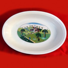 Villeroy & Boch NAIF DESIGN Oval Baking Dish 8.75" NEW