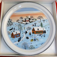 Villeroy & Boch NAIF The Four Seasons #4 Winter 9.25"