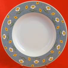 Villeroy & Boch SWITCH 1 AVA BLUE Rim Soup 9" NEW