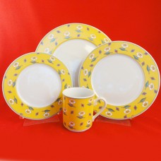 Villeroy & Boch SWITCH 1 AVA YELLOW 4 Piece Set