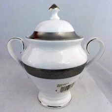Waterford Kells Platinum Covered Sugar 5.5 inches tall