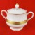 Wedgwood Adelphi Covered Sugar 5.25" tall
