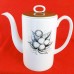 BLACK FRUIT by Wedgwood Coffee Pot Round 8.5`tall
