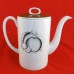 BLACK FRUIT by Wedgwood Coffee Pot Round 8.5`tall
