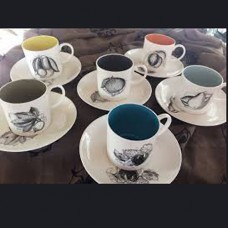 BLACK FRUIT by Wedgwood Tea Cup & Saucer