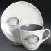 BLACK FRUIT by Wedgwood Tea Cup & Saucer