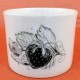 BLACK FRUIT by Wedgwood Open Sugar Bowl 3.5" tall