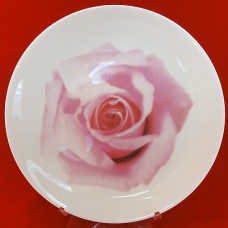 Wedgwood Bloomers Pink Rose salad plate 8" 