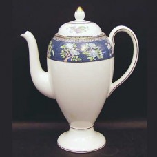 Wedgwood BLUE SIAM Coffee Pot 10.25" tall NEW England