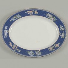 Wedgwood BLUE SIAM Large Platter 15.5" long NEW England