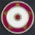 Wedgwood Columbia Ruby Salad Plate