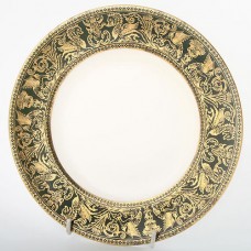 Wedgwood Florentine Green Dinner Plate 10.75" diameter