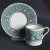 Wedgwood Florentine Turquoise Demi Tasse & Saucer
